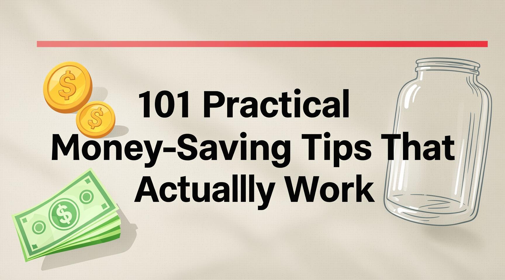 101 Practical Money-Saving Tips That Actually Work