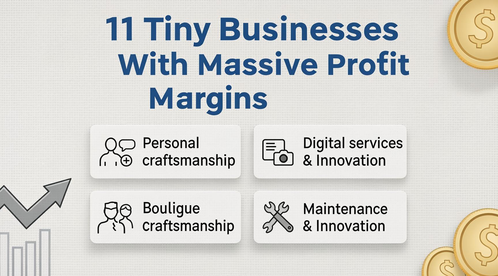 11 Tiny Businesses With Massive Profit Margins—Most People Don't Even Know They Exist