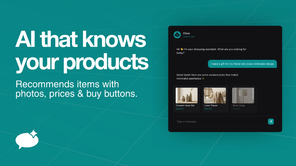 Cloze AI Shopping Assistant Review: Turn Browsers into Buyers with Conversational Commerce