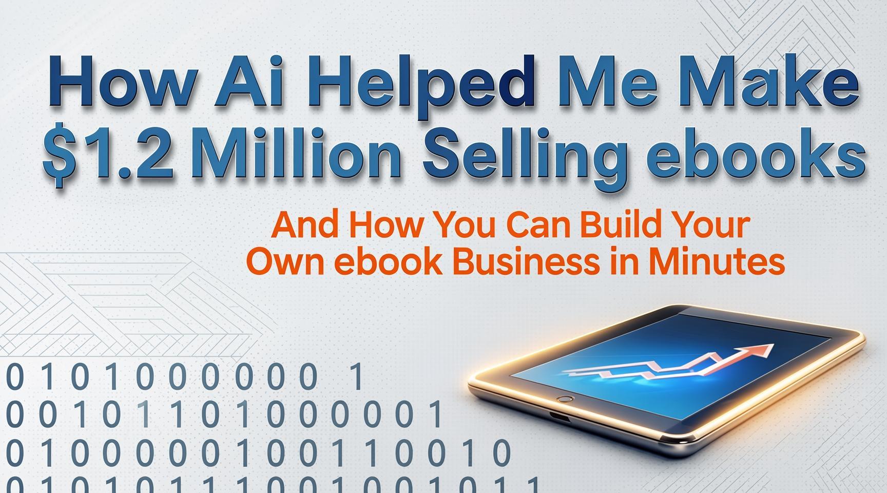 How AI Helped Me Make $1.2 Million Selling eBooks