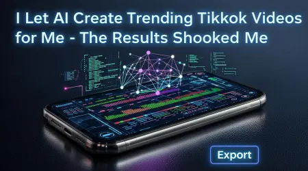 I Let AI Create Trending TikTok Videos for Me – The Results Shocked Me