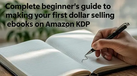 How to Make Your First Dollar Online Selling eBooks on Amazon KDP